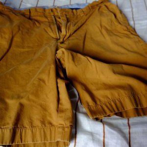 2 for $25 - Deep Tan/Khaki J Crew Stretch Chino Shorts 34" Waist